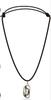 Collar de Cuerda de Cuero para Mujer Hebilla de Collar Cadena Doble Trenzada Sólida Cadena Ajustable Joyería Minimalista,