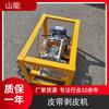 Shanneng Supply Electric Belt Peeling Machine 380v Belt Peeling Machine Modelo Especificação Desempenho totalmente estável