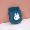 Bonito ins Controle Remoto Caixa de Armazenamento Cartoon Bedside Mobile Phone Cabide Papelaria Pincel de Maquiagem Rack Suspenso de Parede