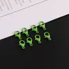 Fecho de Lagosta Colorido Pintado de 14mm Fivela Conectora Criativa para Pulseira Colar DIY Feito à Mão Acessórios de Material para Joias