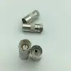 75 branco plugue de cabo de TV curvo horizontal sem solda plugue de antena de TV RF tipo L 9.5TV conector de cabo RF