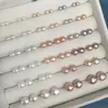 Pendientes YinJia de plata pura S999 con perlas de agua dulce naturales, modelo popular, amigables con los oídos, pendientes de alta gama y exquisitos