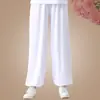 Traje de Tai Chi Traje de Prática de Tai Chi Estilo Chinês para Mulheres Roupas de Artes Marciais Traje para Homens e Mulheres Traje de Performance Primavera e Verão Fitness
