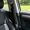 Protetor de ombro para cinto de segurança de carro, macio em veludo Teddy anti-atrito no ombro, disponível em várias cores, capa para cinto de segurança de carro