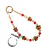 Cadena de Teléfono Móvil de Cristal Shishi Ruyi para Mujer, Colgante Exquisito de Alto Grado Hecho a Mano con Perlas, Joyería de Muñeca Estilo Corto
