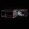 Caja de Almacenamiento de Cartas Pokémon Anti-UV Caja Magnética para Figuras Caja Acrílica de Colección de Alta Gama para Entrenamiento