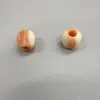 Cuentas de resina 12*12mm mate con agujero grande para manualidades, accesorios de ropa, cordones de zapatos, cadenas para bolsos, llaveros, colgantes, accesorios para cordones