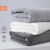 Toalha de Banho Orelha de Trigo Masculina Doméstica Super Absorvente Secagem Rápida Sem Fiapos Fleece Coral Banho Simples Macia Toalha para Envolver para Adultos