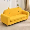 Sofá Infantil, Sofá Pequeño, Combinación Individual y Doble, Sofá de Lectura para Jardín de Infancia, Silla Linda de Oso de Dibujos Animados para Niños y Niñas