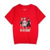 Comercio exterior verano manga corta era de piedra periférico código europeo transfronterizo superventas jersey estampado camiseta manga corta para hombre y mujer