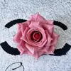 Flores Artificiales, Cabezas de Rosa Hechas a Mano, Rosas Impresas en Seda, Ramilletes de Boda, Flores para Muñeca, Coronas de Flores, Flores Falsas al por Mayor, Flores Artificiales