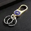Novo Chaveiro de Carro de Negócios Chaveiro de Casal para Pendurar na Cintura Anel Duplo Criativo Chaveiro de Veículo Elétrico Pingente de Mochila