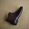 Botines Chelsea Planos Redondos Retro para Mujer 2026 Nuevo Estilo Cómodos Suela Suave Altura al Tobillo