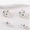 Fivela Magnética Redonda Esférica de Ouro 18K Fivela Magnética DIY Colar Pulseira Fecho Magnético Acessórios
