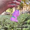 Celebridade da Internet Chaveiro Pingente Unicórnio Boneca de Desenho Animado Chaveiro de Carro Pingente de Bolsa Empurrão Local Pequena Ideia de Presente