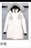 Piel de Zorro 2026 Invierno Edición Dorada Tijeras Chaqueta de Plumas Grande Modelo 01 Abrigo Largo para Mujer Chaqueta Parka Corta