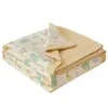 Colcha de Verano 100% Algodón Juego de Cuatro Piezas Colcha de Verano de Algodón Modelo Nuevo 2026 Individual Dormitorio de Estudiante Colcha para Aire Acondicionado Lavable a Máquina