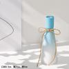 Vaso de Cerámica Azul Degradado Shumen Estilo Nórdico Simple para Flores Secas, Cultivo de Agua, Decoración Creativa para Sala de Estar y Hogar, Adornos para Arreglos Florales