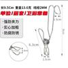 Clip Gancho Multifuncional de Acero Inoxidable, Clip para Cortina de Ducha, Clip para Baño, Clip para Almacenamiento de Ropa del Hogar, Clip para Secar Ropa, Clip para Calcetines