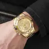 1 pieza de reloj de cuarzo para hombre con correa de acero de moda, reloj para hombre, regalo de Navidad