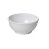 Tigela pequena de melamina branca, tigela comercial de fast food, especial para sopa pequena, tigela de arroz de plástico resistente a quedas, imitação de porcelana