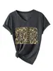 Amazon eBay site independente moda versátil feminina sênior 2027 camuflagem gola V manga curta camiseta camisa base
