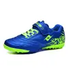 Zapatos de fútbol transfronterizos para jóvenes niños, zapatos de fútbol para niños estudiantes con tacos, zapatillas deportivas de velcro para entrenamiento de fútbol de niños