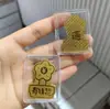 Shuibei Mismo Estilo Oro Puro 999 Pegatina de Oro para Teléfono 2Mg, La Riqueza Viene de Todas Partes, Accesorio Creativo Regalo Venta al por Mayor