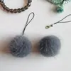 Pelota de Piel Sintética de Visón Mejorada 5cm Hecha a Mano para Accesorios de Cabello, Colgantes para Teléfono Móvil, Ropa, Zapatos, Sombreros, Joyería y Accesorios en Stock