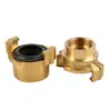Conector de Pó Spray Eletrostático Garra Tipo Chifre Conector Geka Conector de Jardim Estilo Alemão Dente Interno Rápido Conector de Cobre