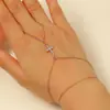 Pulsera Cruzada con Etiqueta de la Virgen María Shein de Venta Caliente Transfronteriza Europea y Americana Moda Cadena de Muñeca de Lujo Ligero Joyería Venta al por Mayor