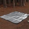 Colchoneta de Camping de Doble Cara con Película de Aluminio a Prueba de Humedad Impermeable Aislamiento Térmico para Gatear Picnic Colchoneta para Dormir a Prueba de Humedad para Tienda de Camping