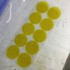 Fita de Mascaramento Redonda de Alta Temperatura Dedo Dourado pi Chá Tinta Cozimento Adesivo de Proteção Folha Isolante Soldagem por Onda