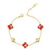 Pulseira Mickey Magic Clover da Disney/Disney Feminina Moda Prata 399