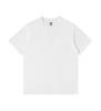 Camiseta de manga corta con cuello redondo y hombros descubiertos, peinada Siro, DuPont Solona, nueva, MRS-M081, 250 g, con estampado de logotipo