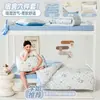 Juego de Seis Piezas para Dormitorio Estudiantil Funda Nórdica de Dibujos Animados Sábana Funda de Almohada Almohada para Colchón Relleno Nórdico Juego de Ropa de Cama Individual