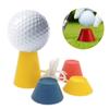 GOLF interior bola de invierno uña tee GOLF soporte para bolas tee GOLF suministros campo de práctica tee de goma para bolas