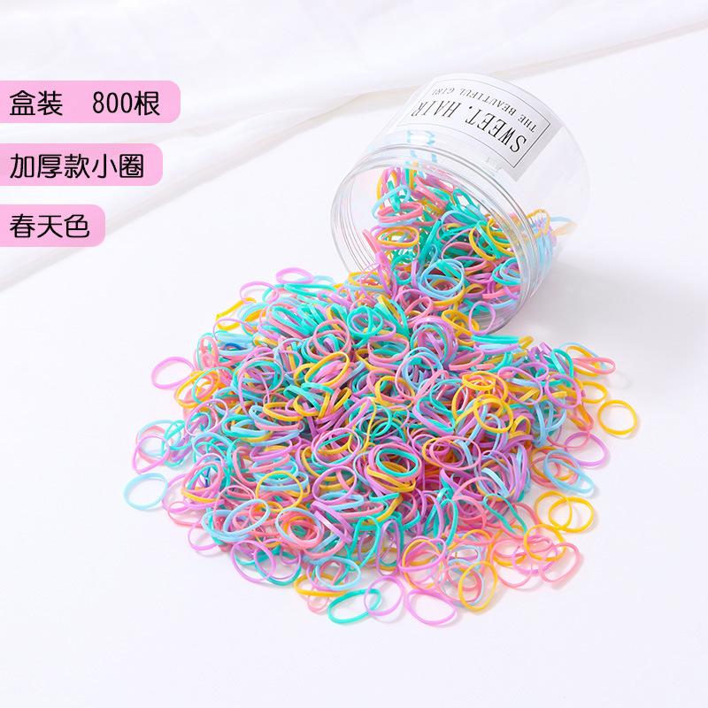 加厚款小圈春天色800根盒装