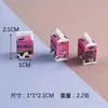 Nueva Mini Bebida de Leche Resina Estéreo Simulación Botella Pequeña Micro Paisaje Escena Diseño Modelo Accesorios Adornos