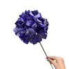 Bola de Nieve Artificial Hortensia Piruleta Hortensia Materiales Florales para Bodas Pared de Flores Flores de Seda Flores Artificiales Hortensia de Tallo Único