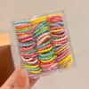 Cabello de Bebé Menos Atar Pequeño Pío Goma Elástica Banda para el Cabello Linda de Niños Bebé Accesorios para el Cabello con Cuerda Elástica Alta para el Cabello