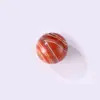 Bola de cristal de cuarzo rosa natural de 2 cm, ágata roja, accesorios para joyería DIY, adornos de feng shui transfronterizos