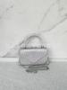 Bolsa de mão feminina brilhante com strass de fábrica para compras transfronteiriças, bolsa de casamento, bolsa de festa para noite, moderna e requintada