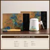 Set de Regalo Empresarial con Impresión de Logo, Souvenirs para Reunión Anual de la Empresa, Regalos Conmemorativos Prácticos de Inauguración, Botellas de Agua con Grabado