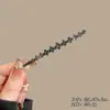 Presilha de Cabelo com Strass 2026 Novo Modelo Presilha Reta de Alta Qualidade Super Apertada Antiderrapante Presilha Lateral Presilha para Franja
