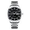 Relógio Guanqin Masculino Automático Mecânico Completo Relógio Dourado Tendência da Moda Luminoso À Prova d'Água Negócios Pulseira de Aço Relógio Masculino