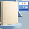 Carpeta A4 con clip de dos agujeros, carpeta de almacenamiento de exámenes para estudiantes de gran capacidad, carpeta de documentos de oficina, clip de doble agujero