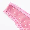 Roupa íntima de seda gelada Tanga de renda feminina calcinha estampada plus size comércio exterior europeu e americano fábrica atacadista vendas diretas