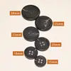 Botones de resina para suéteres y abrigos de hombre y mujer, botones versátiles para gabardinas, trajes de hombre y mujer, pantalones, botones de cuatro agujeros