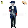 Disfraz Cosplay Medieval para Hombre Adulto Halloween Carnaval Espectáculo Escénico Disfraz de Jefe General